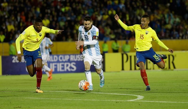 Messi qualified Argentina for the 2018 World Cup with a superb hat-trick on the last day
